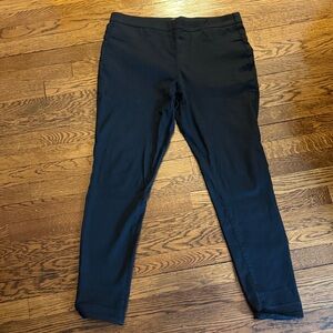 NYDJ Black Joanie skinny pull on legging